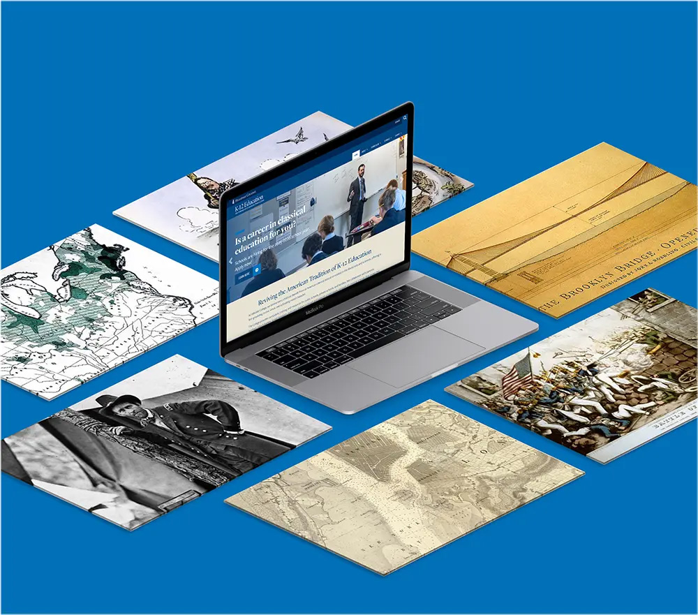 Visualizing searchable database